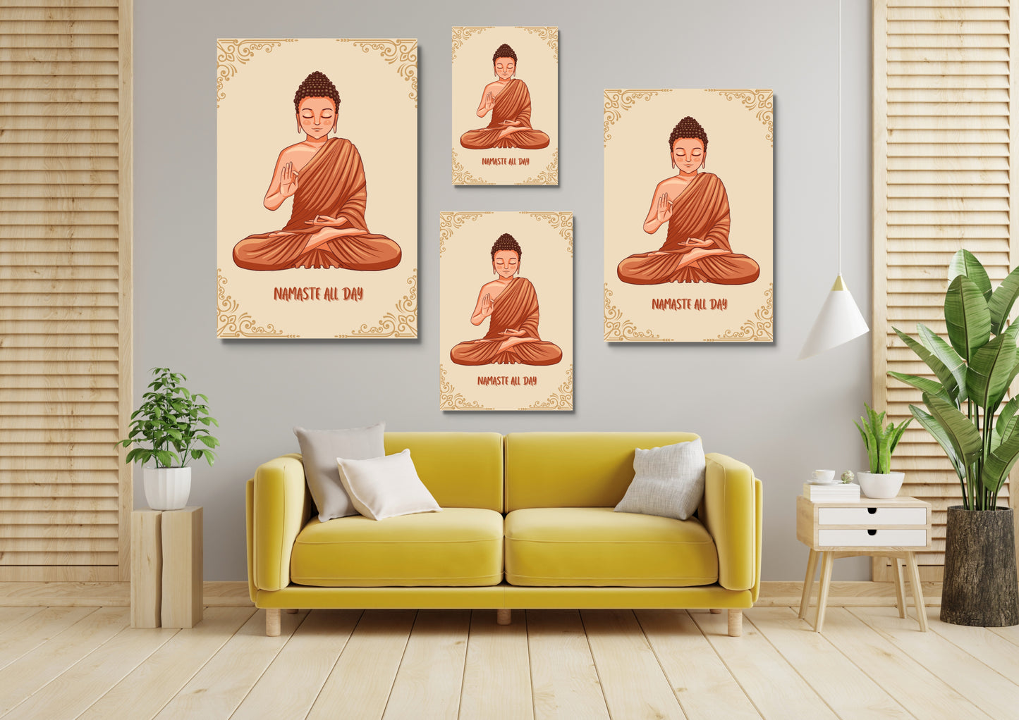 AFFICHE BOUDDHA (42X59.4CM) - Creativehandgallery
