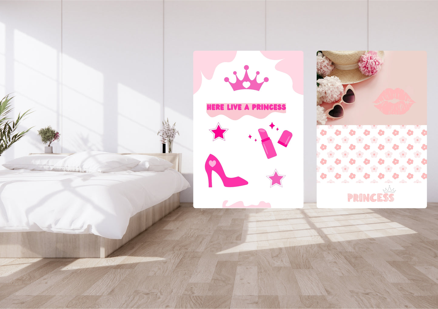 ENSEMBLES DE 9 AFFICHES NUMERIQUES COLLECTION GIRLY 2(42X59,4cm) - Creativehandgallery