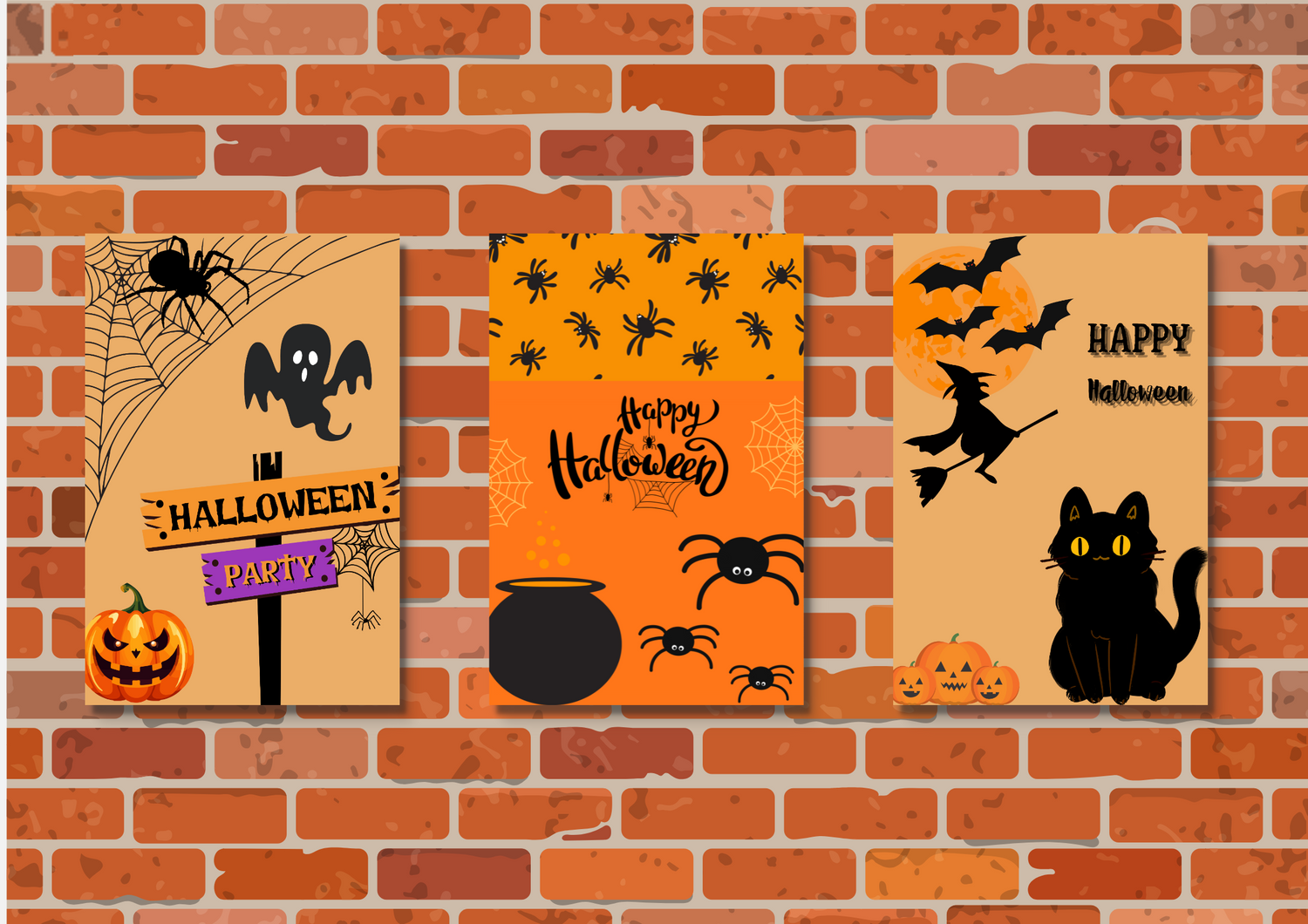 POSTER HALLOWEEN - Creativehandgallery