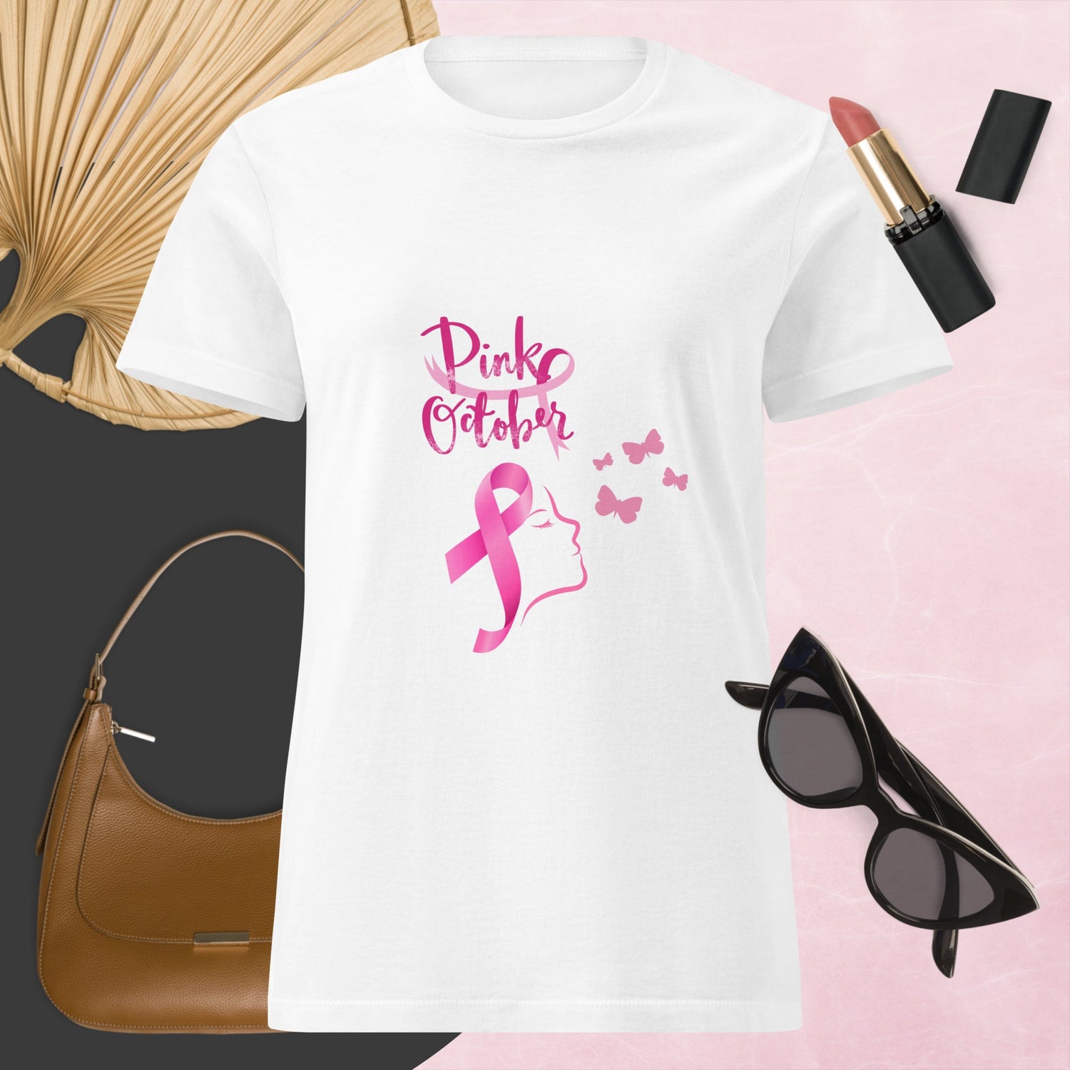 T SHIRT OCTOBRE ROSE